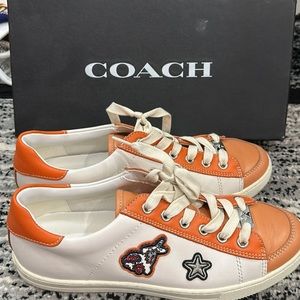 Coach Porter Size 8B Shoes (exactly as pictured-slightly used)
